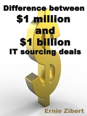 cover image of Difference between $1 million and $1 billion IT sourcing deals